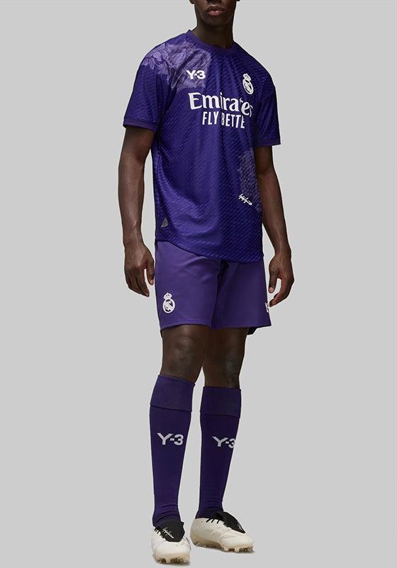 X Real Madrid 4th Socks - Dark Purple - Image 3
