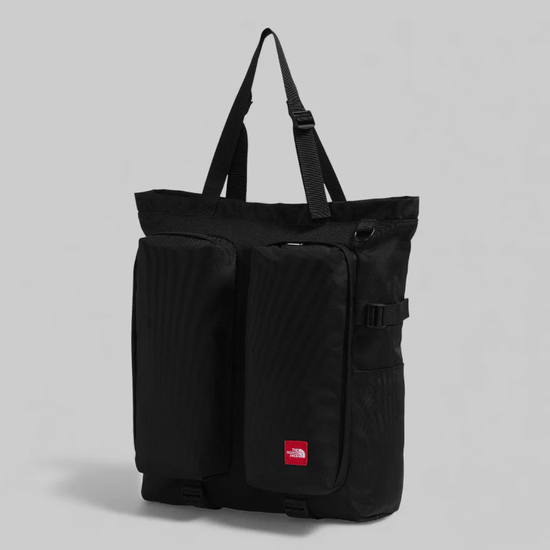 Red Box Tote Bag - TNF Black - Image 6