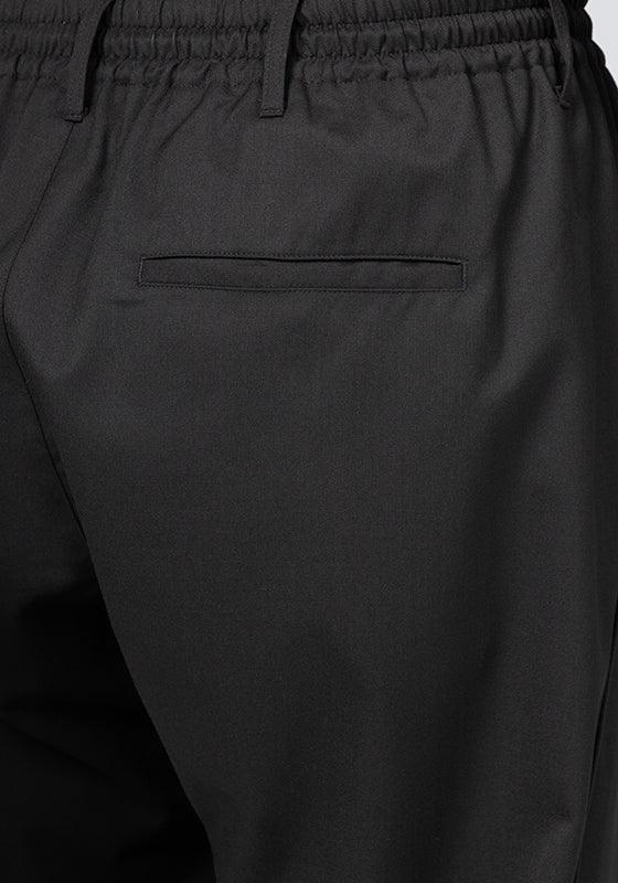 Refined Wool Cuffed Pant - Black - Image 5