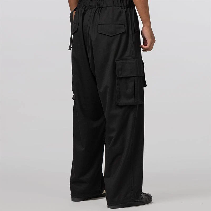 Refined Woven Cargo Pant - Black - Image 5