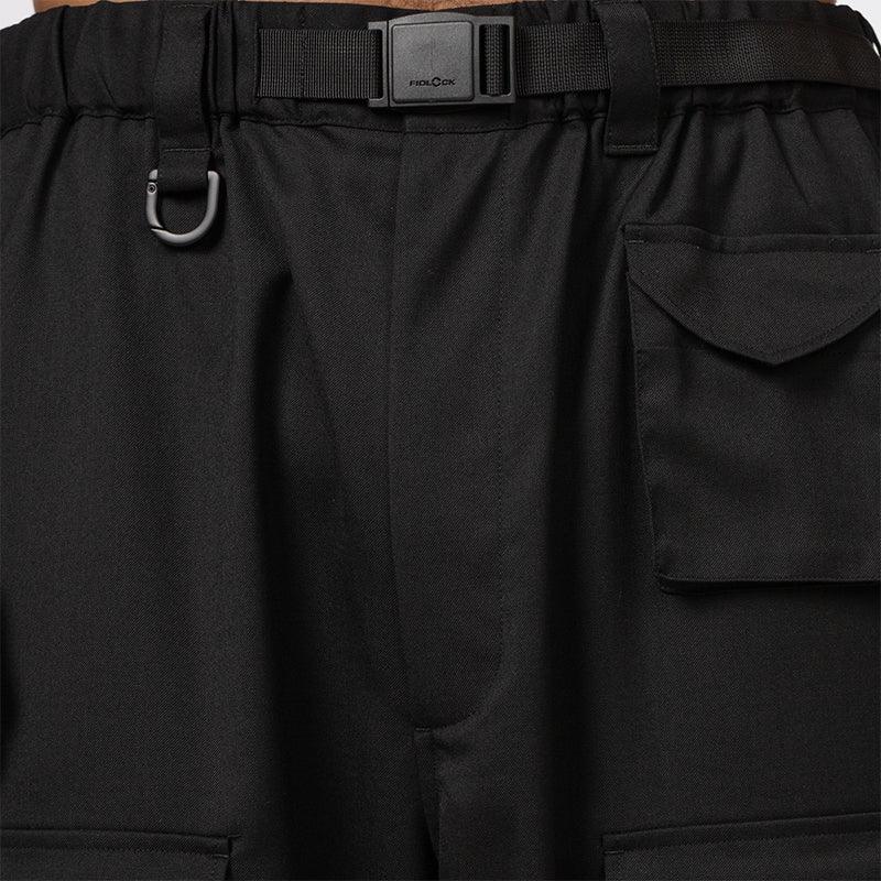Refined Woven Cargo Pant - Black - Image 8
