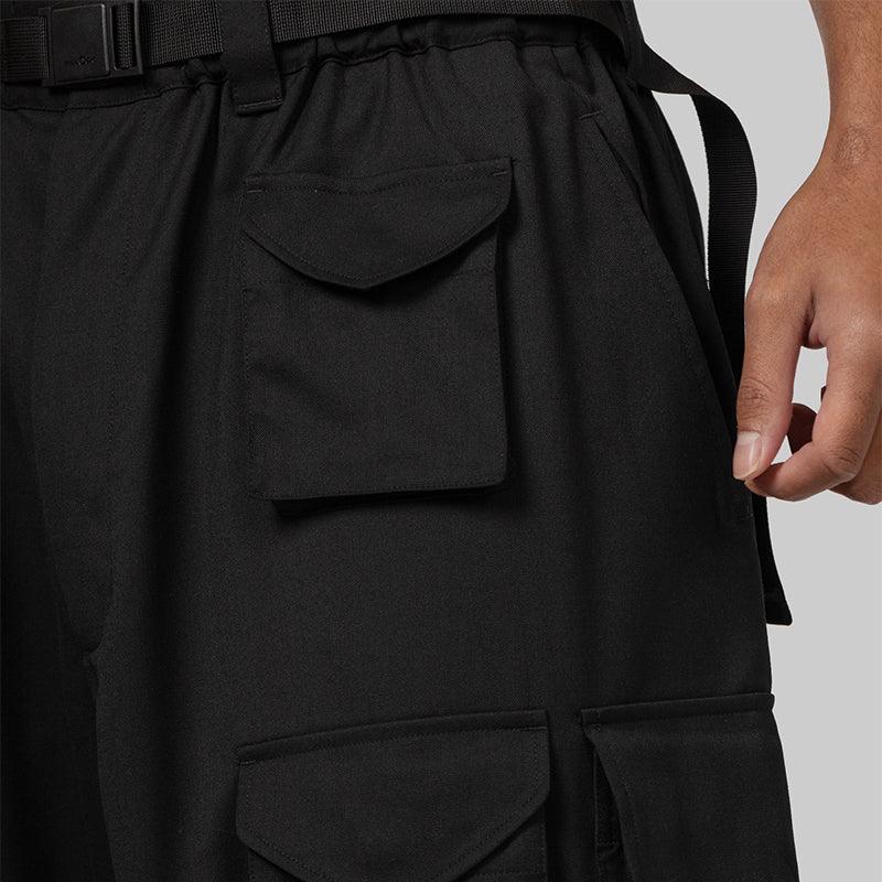 Refined Woven Cargo Pant - Black - Image 9