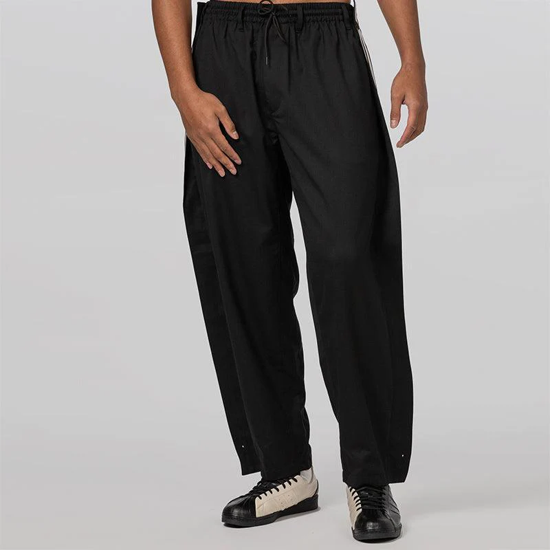 Refined Woven Trackpant - Black - Image 3