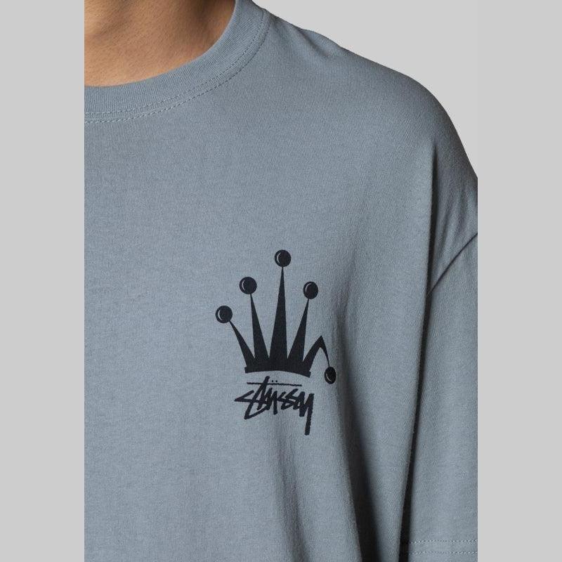 Regal Crown T-Shirt - Dusty Grey - Image 3