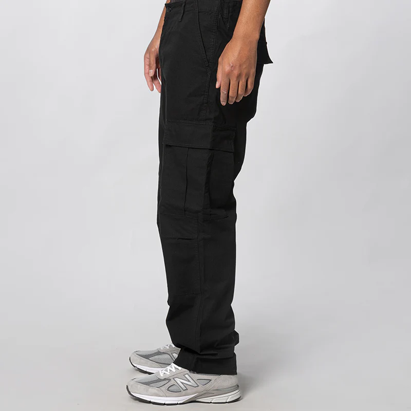 Regular Cargo Pant - Black Rinsed - Image 3