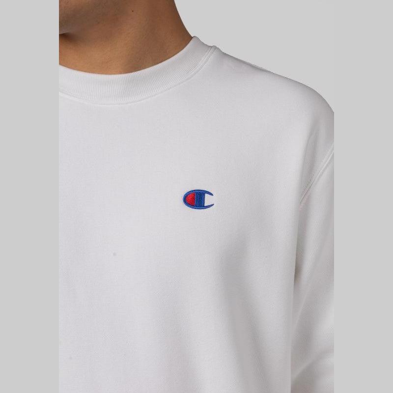 Reverse Weave Small C Crew - White - Image 4