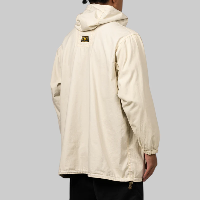 Reversible Military Jacket - Beige - Image 11