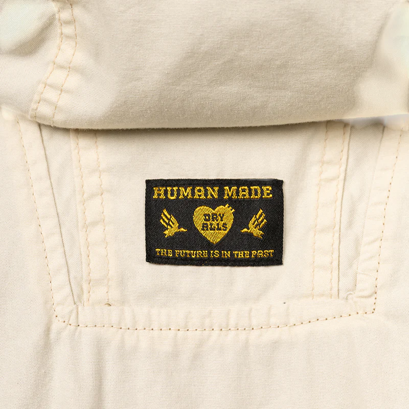 Reversible Military Jacket - Beige - Image 12