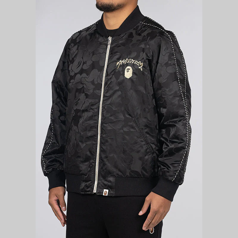Reversible Souvenir Jacket - Black - Image 2