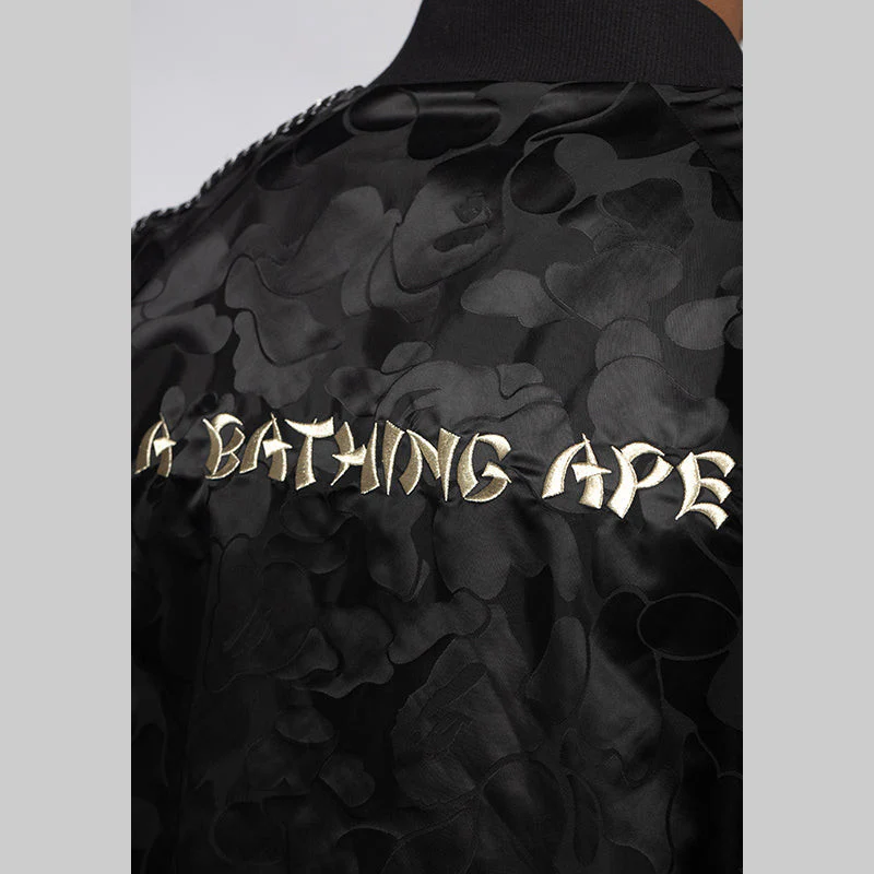 Reversible Souvenir Jacket - Black - Image 4