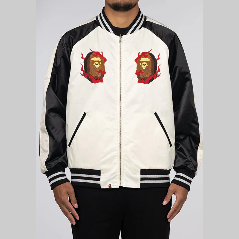 Reversible Souvenir Jacket - Black - Image 6