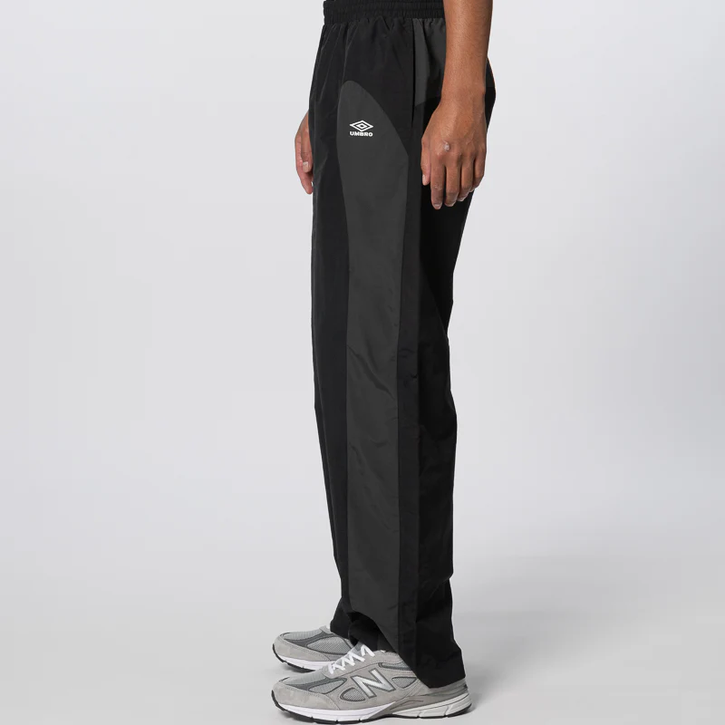 Rose Crest Track Pants - Black/Dark Grey - Image 3
