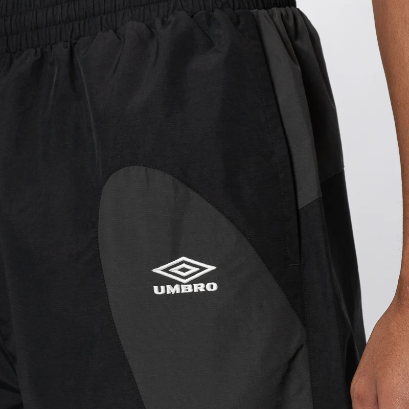 Rose Crest Track Pants - Black/Dark Grey - Image 6