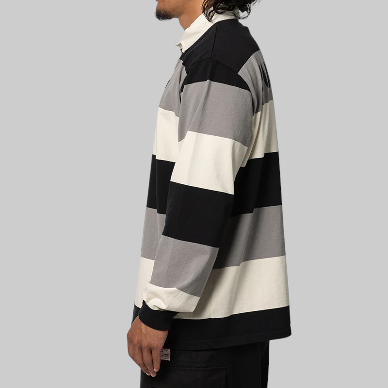 Rugby Shirt - Black - Image 3