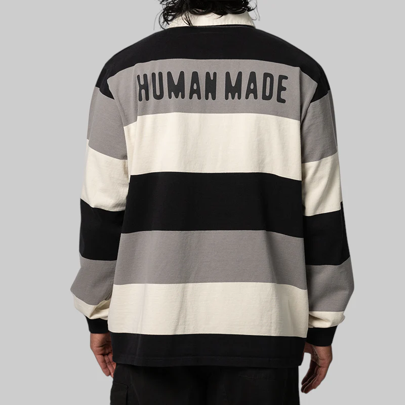 Rugby Shirt - Black - Image 4