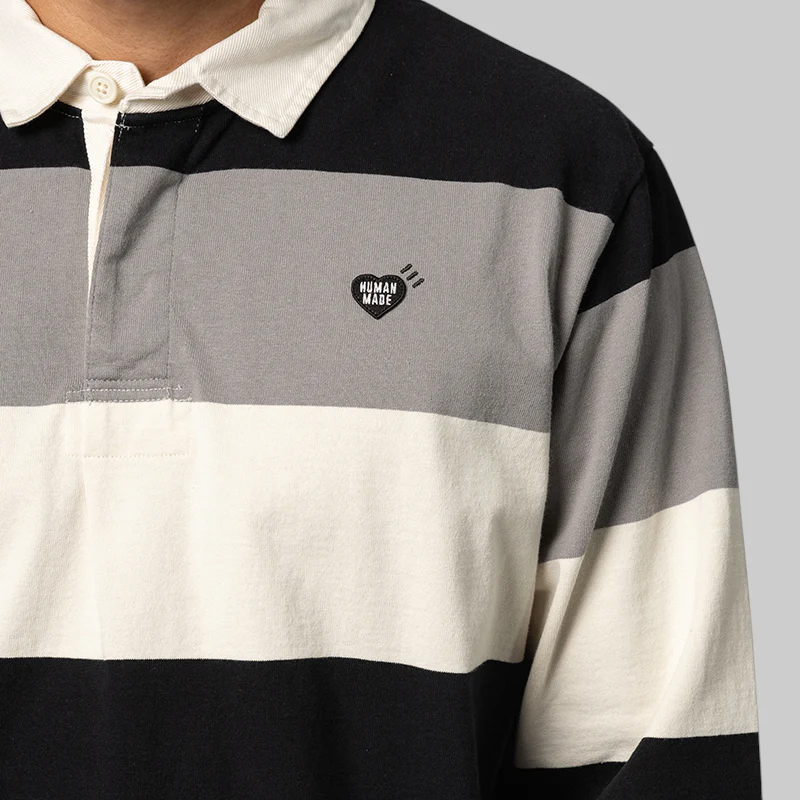 Rugby Shirt - Black - Image 5