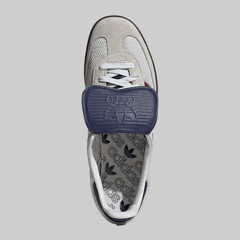 Samba LT - Crystal White/Dark Blue/Gum - LAST PAIR - Image 2