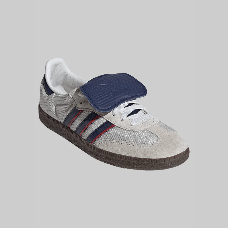 Samba LT - Crystal White/Dark Blue/Gum - LAST PAIR - Image 5