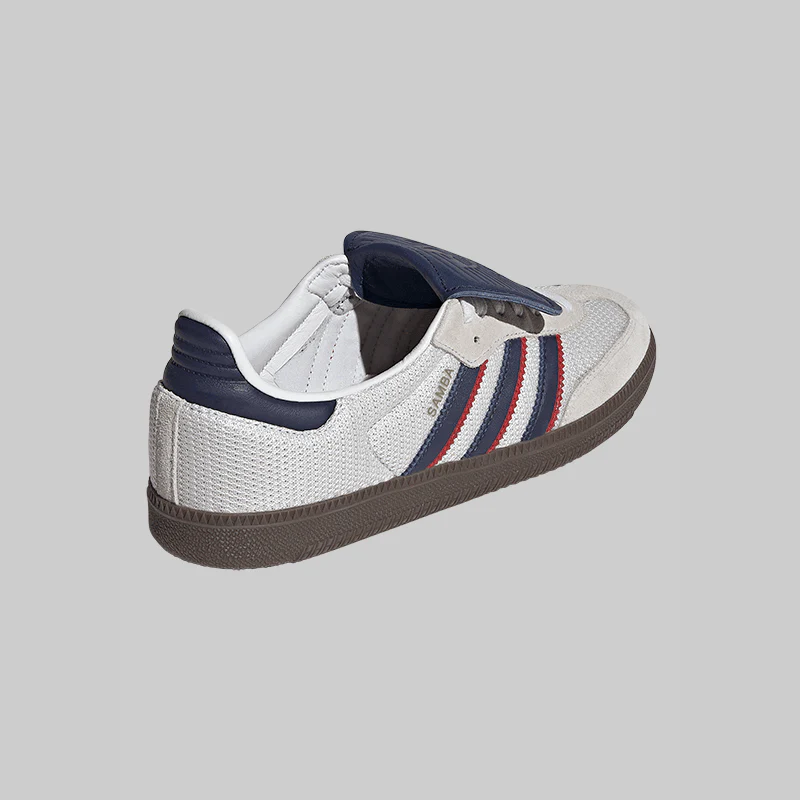 Samba LT - Crystal White/Dark Blue/Gum - LAST PAIR - Image 6