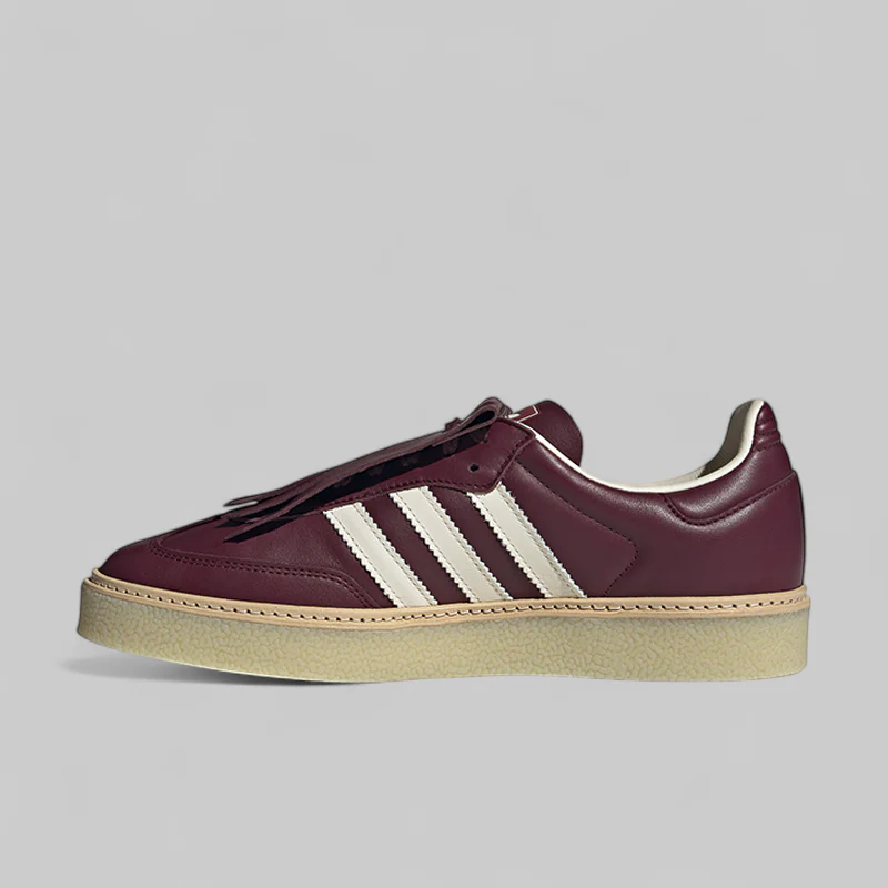 Samba Lux - Maroon/Off White - Image 5