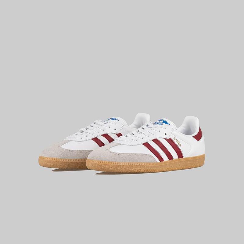 Samba OG - Cloud White/Burgundy/Gum - Image 2