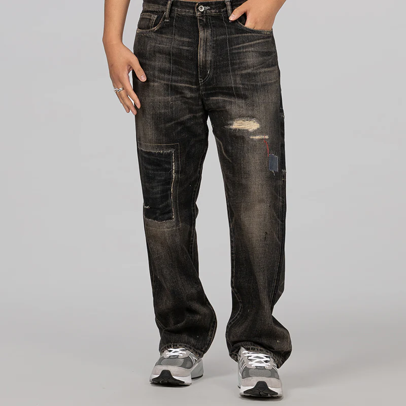 Savage Denim DP Basic Pant - Black
