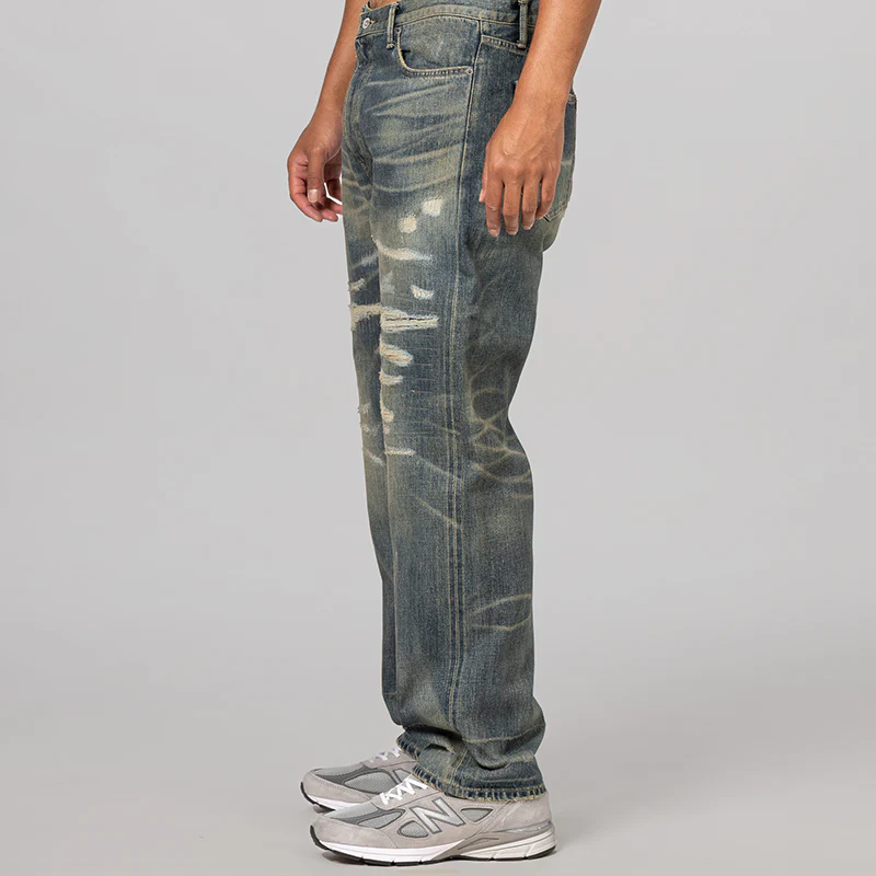 Savage Denim DP Basic Pant - Indigo - Image 3