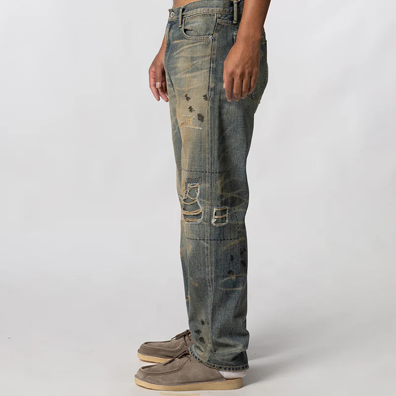 Savage Denim DP Basic Pant - Indigo - Image 3