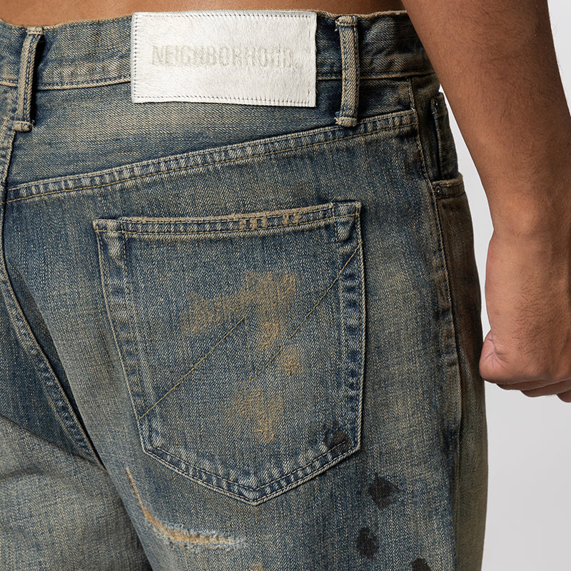Savage Denim DP Basic Pant - Indigo - Image 6
