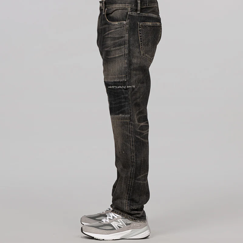 Savage Denim DP Mid Pant - Black - Image 3