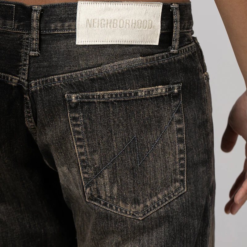 Savage Denim DP Mid Pant - Black - Image 5
