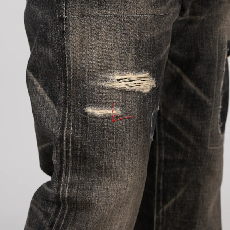 Savage Denim DP Mid Pant - Black - Image 7