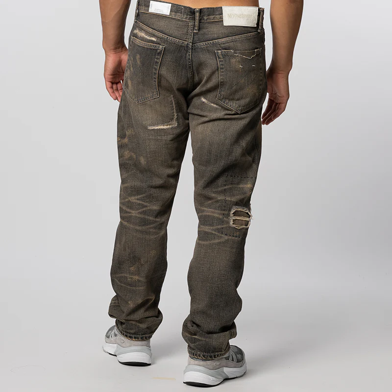Savage Denim DP Mid Pant - Black - Image 4
