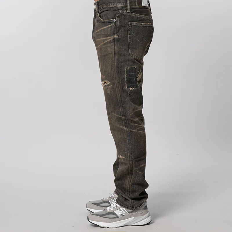 Savage Denim DP Mid Pant - Black - Image 3