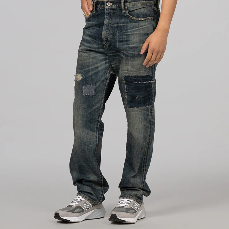 Savage Denim DP Mid Pant - Indigo - Image 2