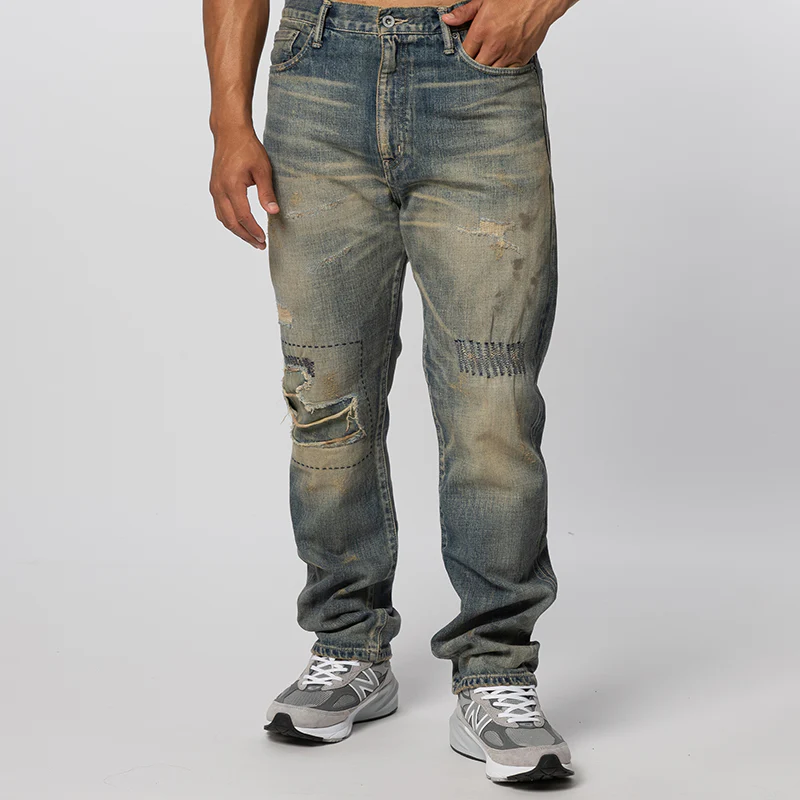 Savage Denim DP Mid Pant - Indigo - Image 2