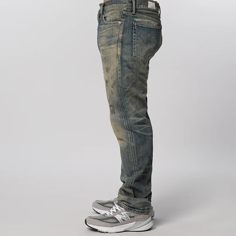 Savage Denim DP Mid Pant - Indigo - Image 3