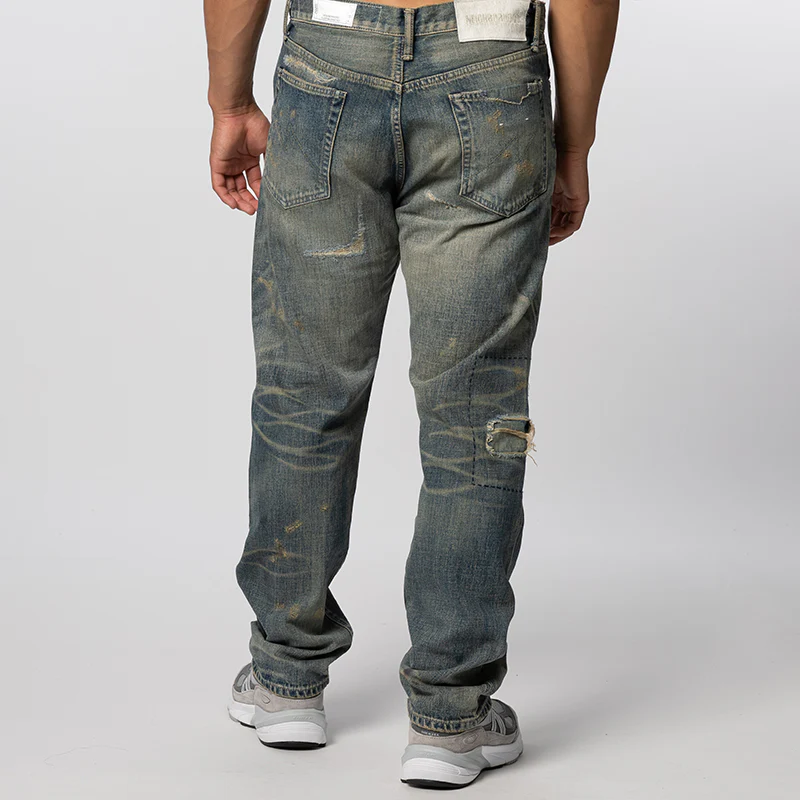 Savage Denim DP Mid Pant - Indigo - Image 4