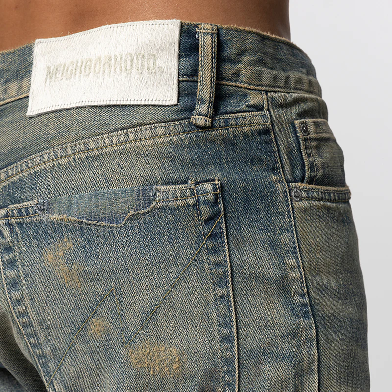 Savage Denim DP Mid Pant - Indigo - Image 5