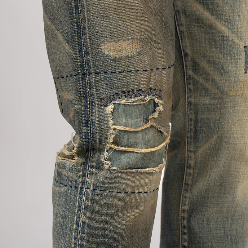Savage Denim DP Mid Pant - Indigo - Image 7