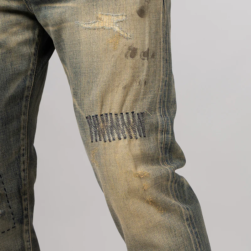Savage Denim DP Mid Pant - Indigo - Image 8