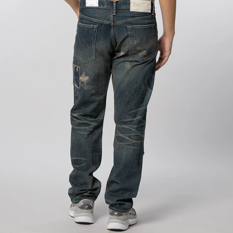 Savage Denim DP Mid Pant - Indigo - Image 4