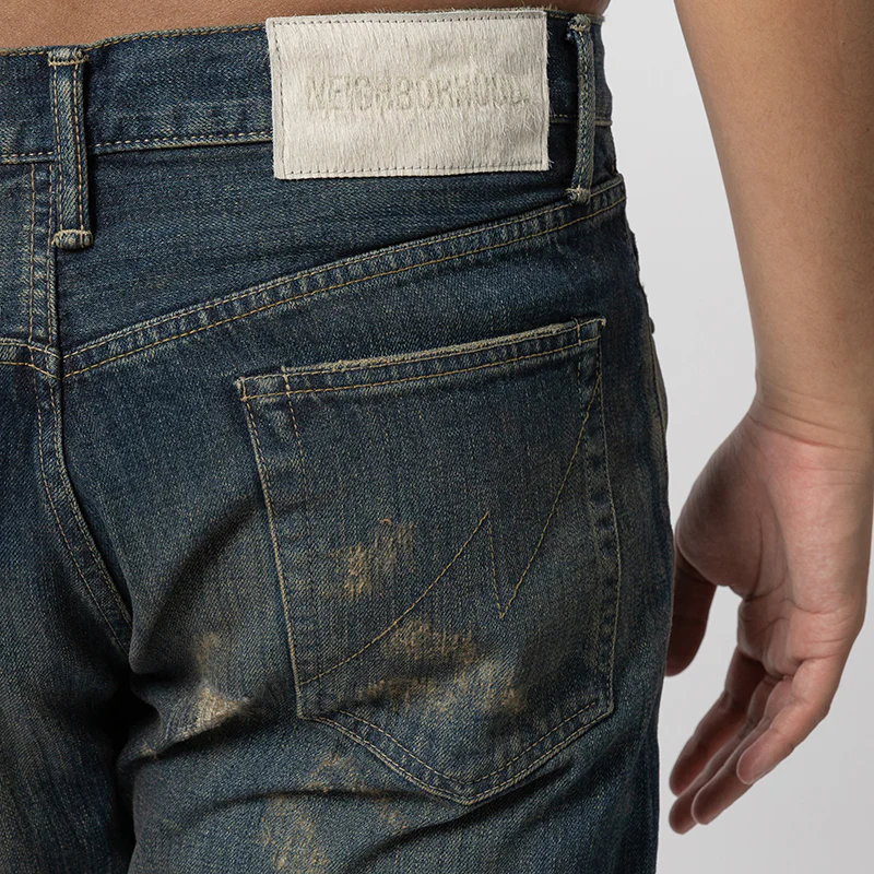 Savage Denim DP Mid Pant - Indigo - Image 5