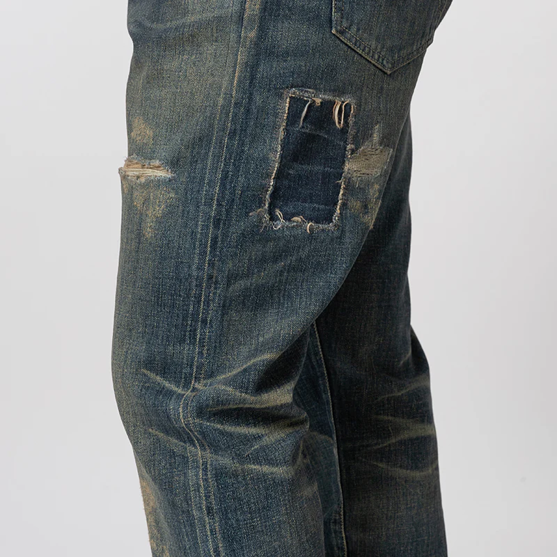 Savage Denim DP Mid Pant - Indigo - Image 6