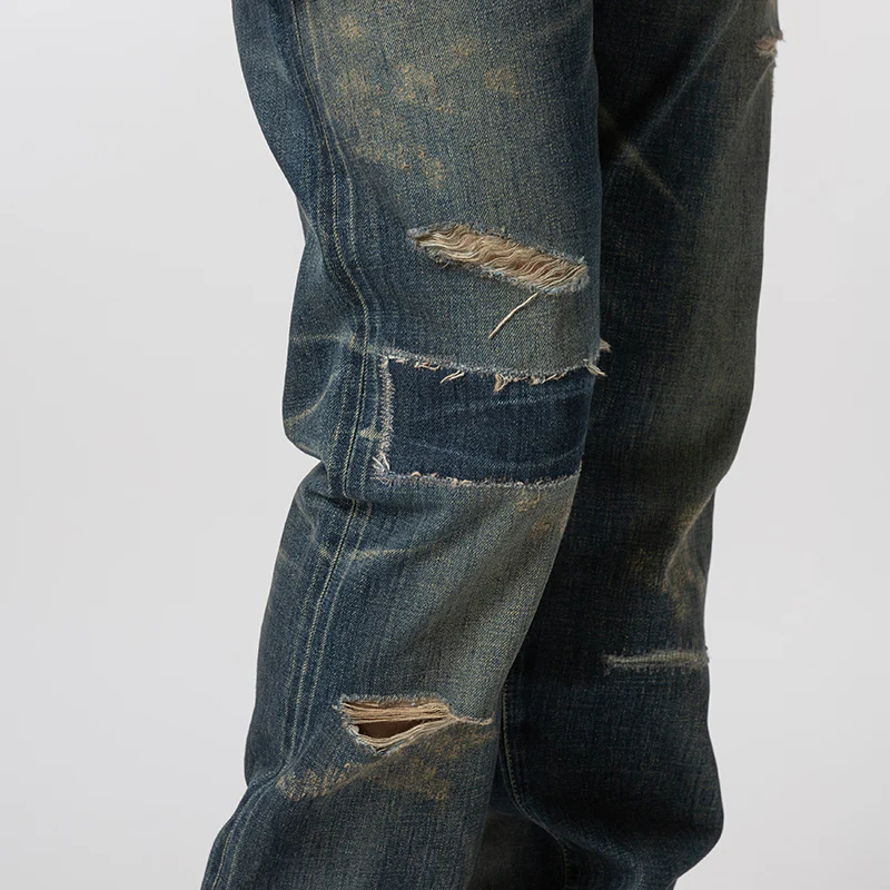 Savage Denim DP Mid Pant - Indigo - Image 7