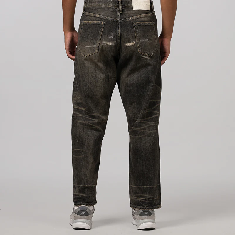 Savage Denim DP Wide Pant - Black - Image 4