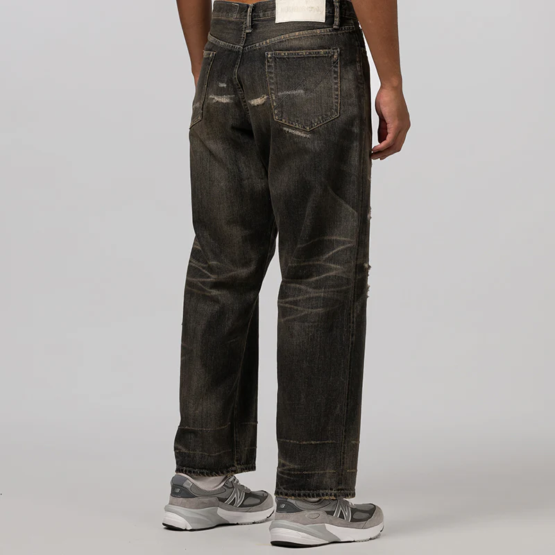 Savage Denim DP Wide Pant - Black - Image 5