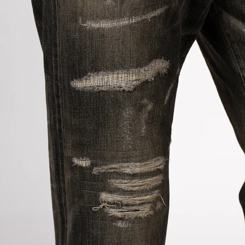 Savage Denim DP Wide Pant - Black - Image 7