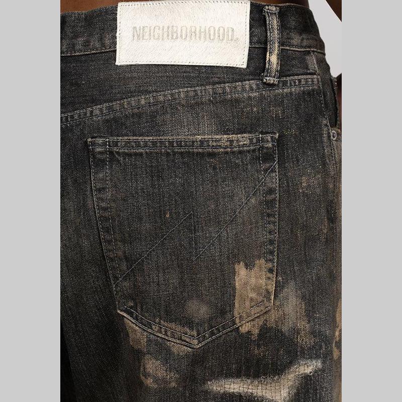 Savage Denim DP Wide Pant - Black - Image 5