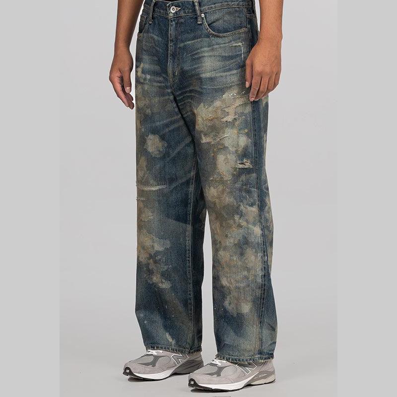 Savage Denim DP Wide Pant - Indigo